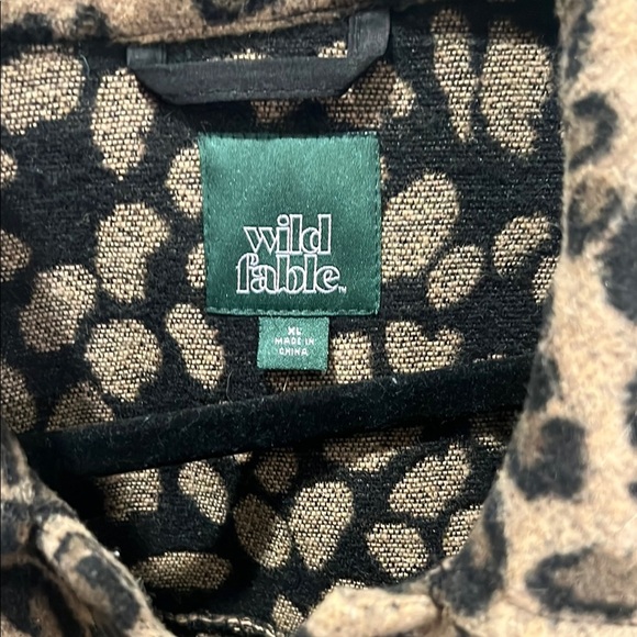 Wild Fable Animal Print Jacket - Picture 2 of 3